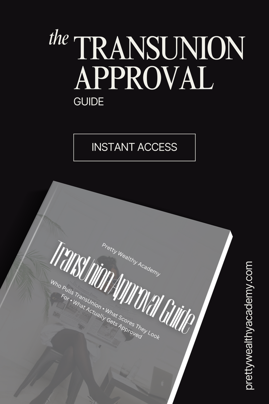 Transunion Approval Guide